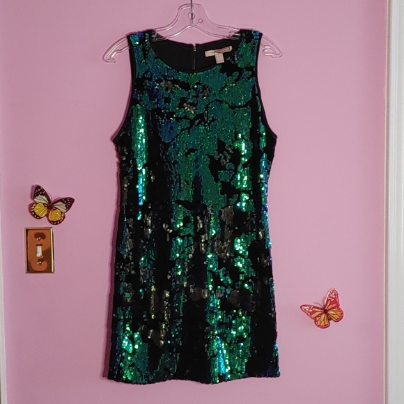 Edgy short mini sleeveless dress NWOT - Picture 1 of 6